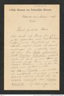 Nachlass Franz Steindachner, Brief von C. M. L. Popta an Franz Steindachner (24.03.1905), Inv.Nr. 403.02, Seite 1